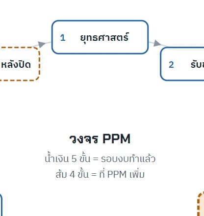 วงจร PPM หลังขยายวงรีและหดกล่อง ทุกขั้นมีช่องว่างคั่น